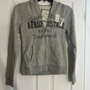 Aeropostale fleece zip up. Size L